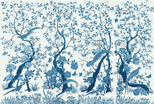M3303-4 Chinoiserie Green Diversity Mural by Tres Tintas