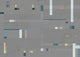 Pixels Blue (M3304-9) Diversity Mural by Tres Tintas