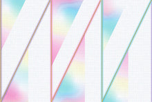 M3307-1 Neon Rainbow Diversity Mural by Tres Tintas