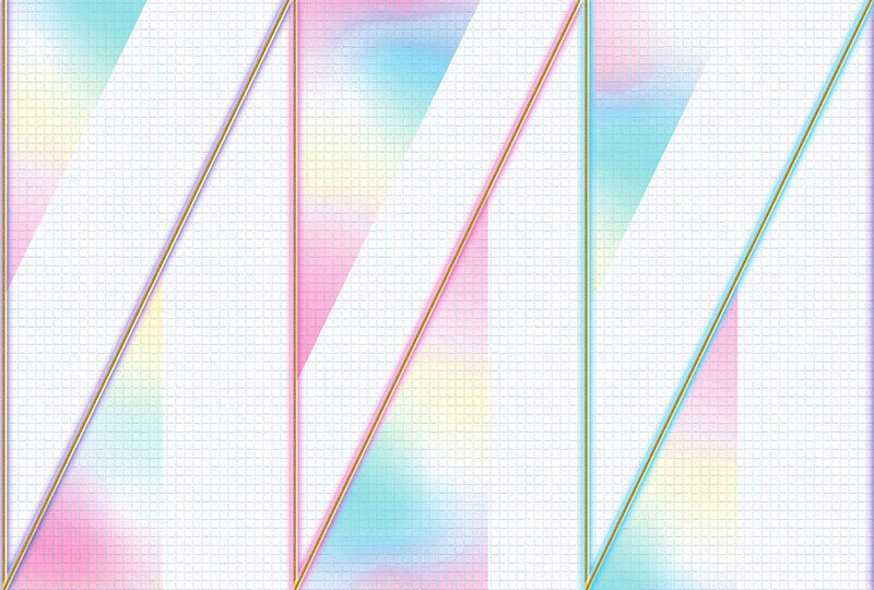M3307-1 Neon Rainbow Diversity Mural by Tres Tintas