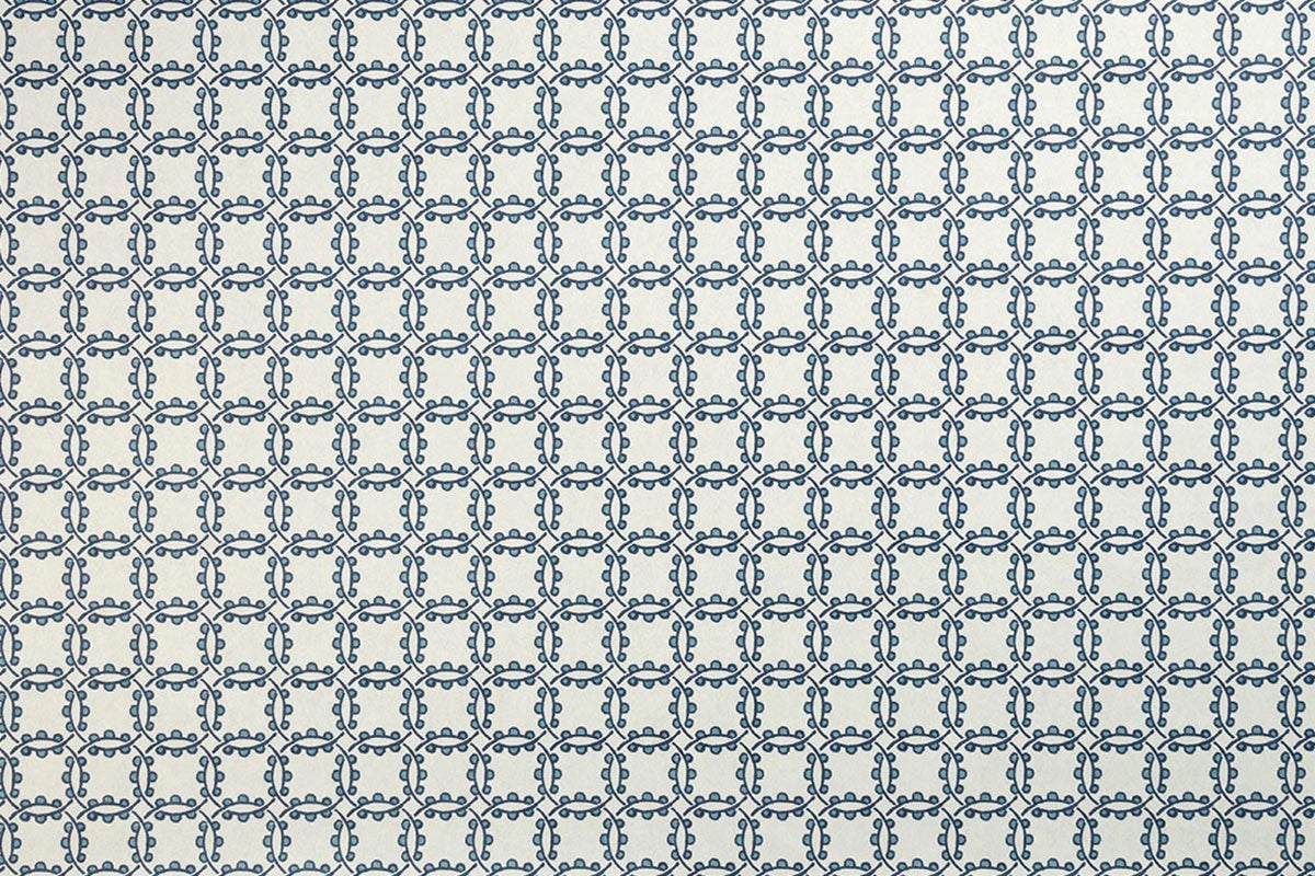 Marimba Cobalt Wallpaper by Christopher Farr Cloth