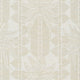 Fenua Marquesa Silver Ivory Wallpaper By Arte