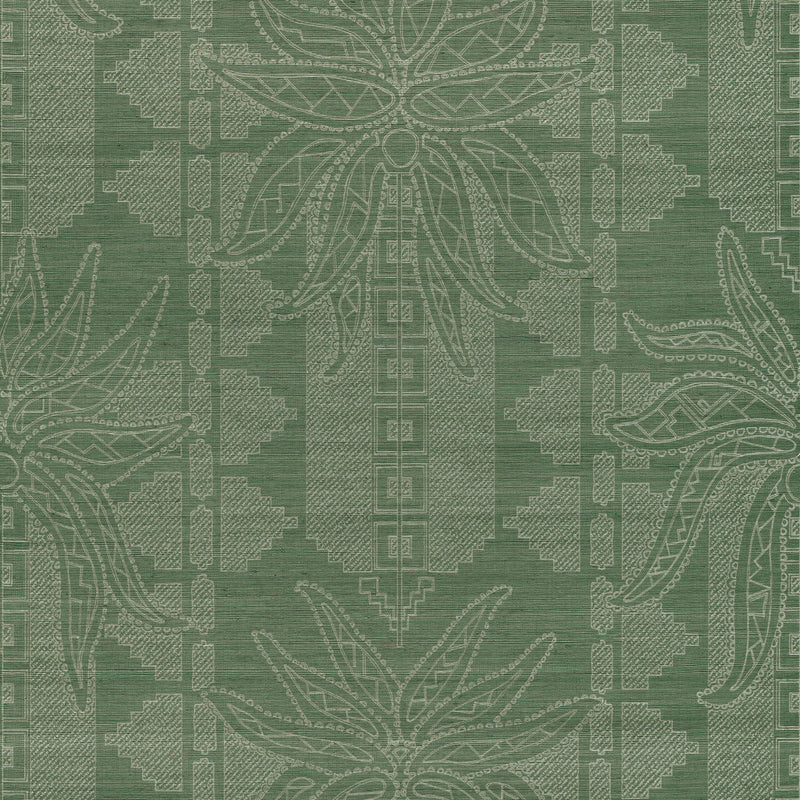 31702 Fenua Marquesa Silver Pine Wallpaper By Arte