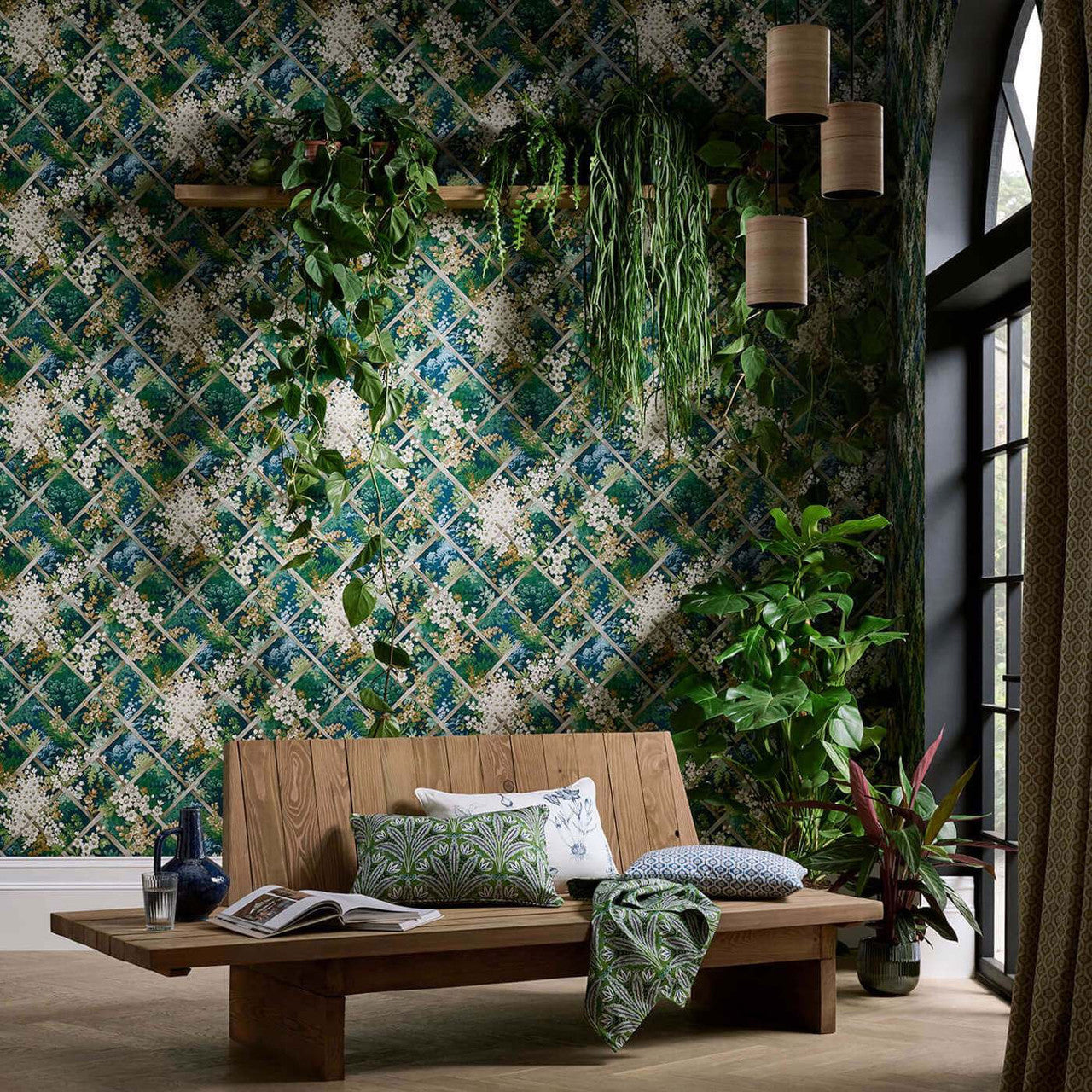 Maymont Secret Garden Wallpaper by Clarke & Clarke