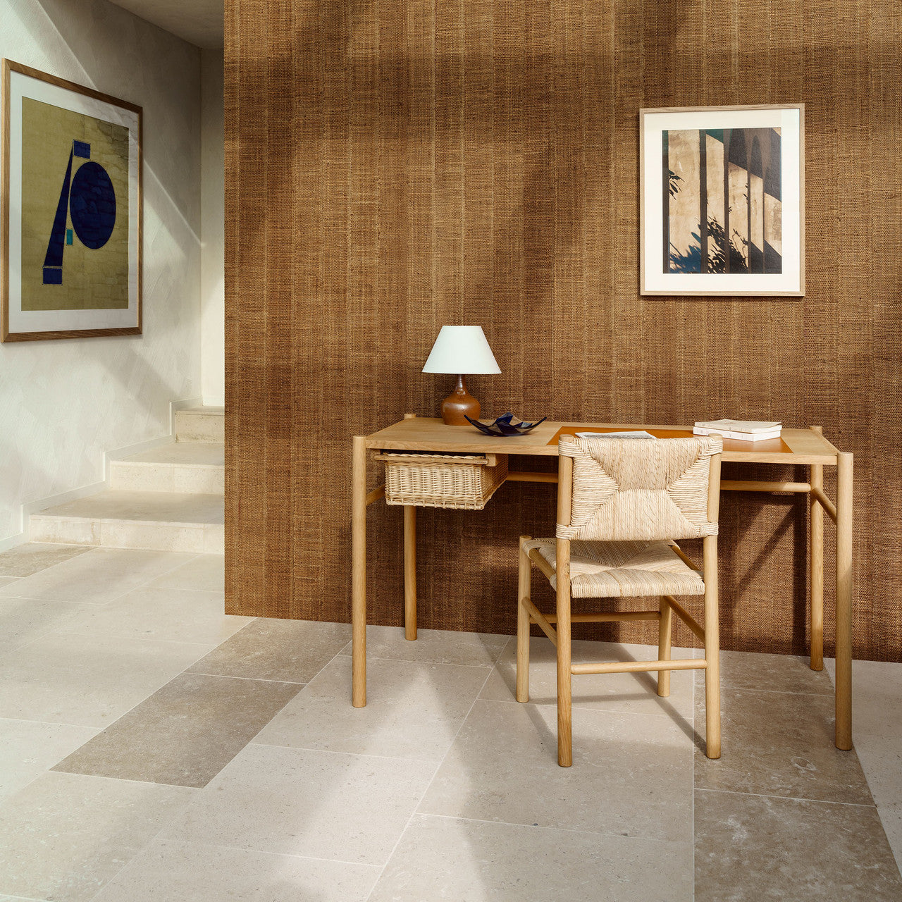 40726 Farini Melaky Ochre Wallpaper By Arte