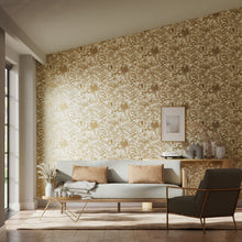 112925 Melograno Colour 3 Gold Wallpaper by Harlequin