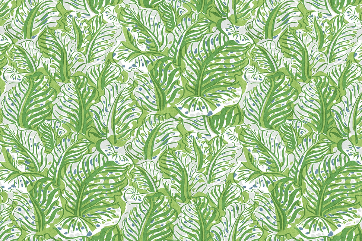 Mille Feuilles Vinyl Fern Wallpaper by Christopher Farr Cloth