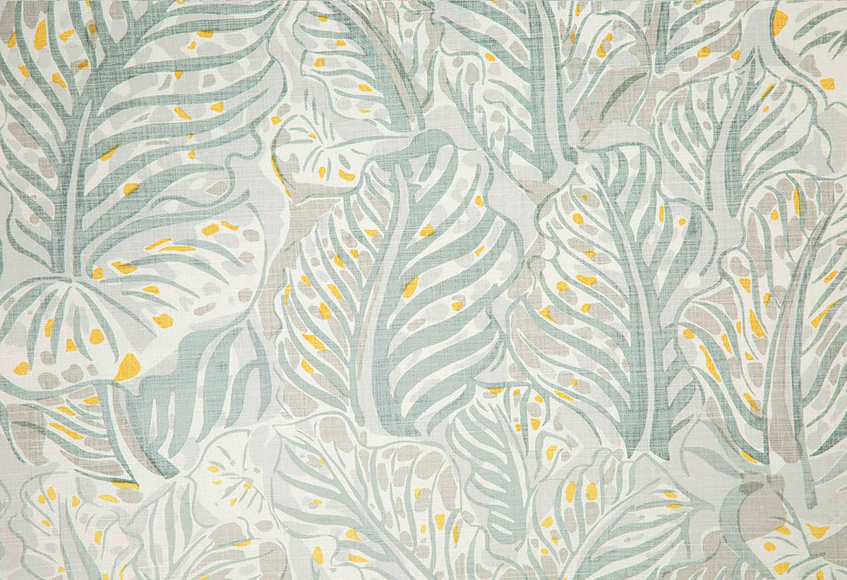 Mille Feuilles Pale Blue fabric by Christopher Farr Cloth