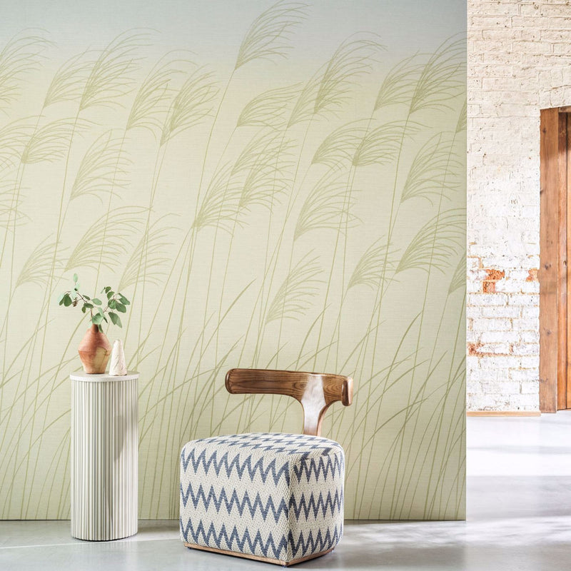 Miscanthus Mural Kasuri Wallpaper by Harlequin