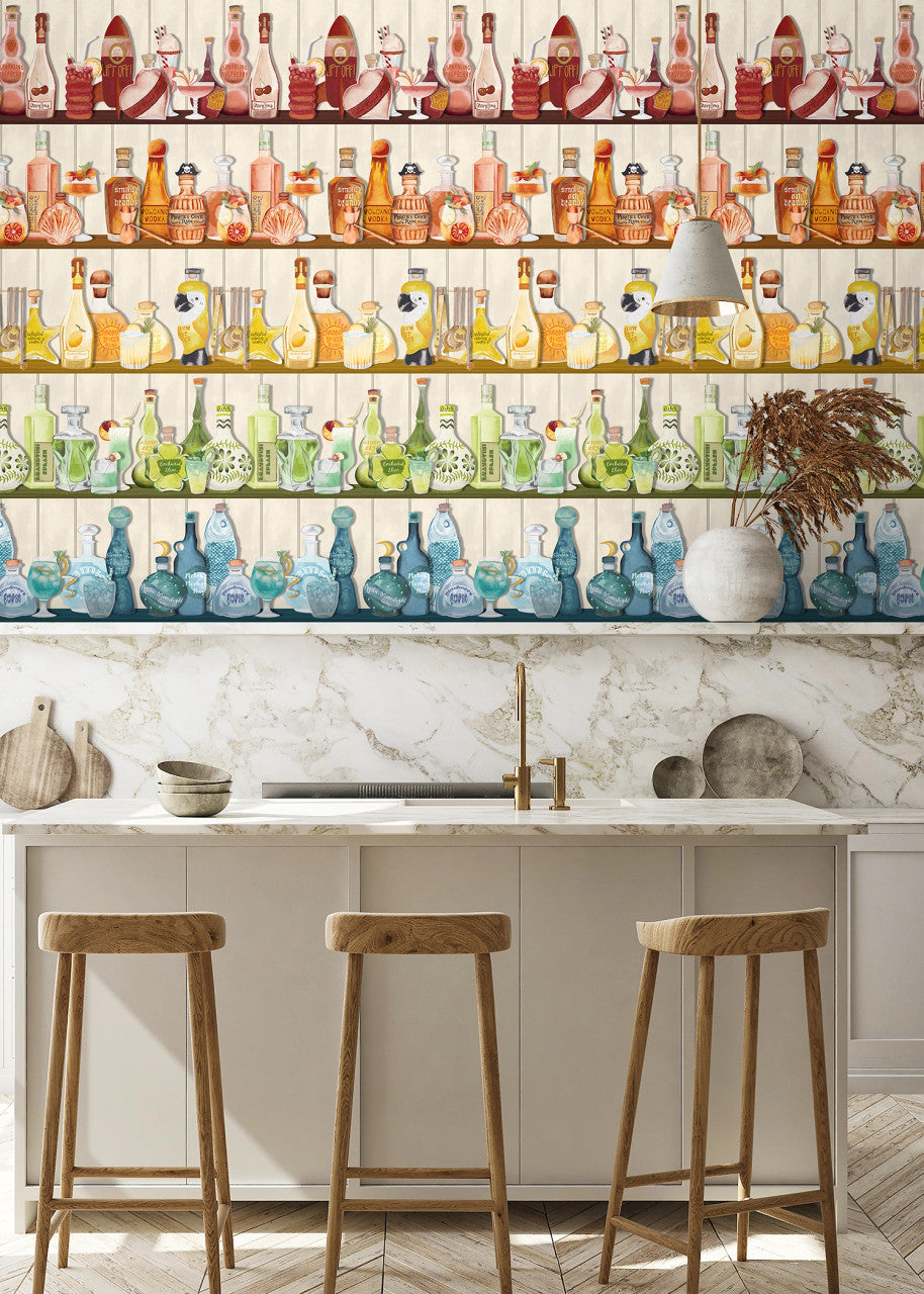 BMPP004/07B Mixology Wallpaper by Brand McKenzie