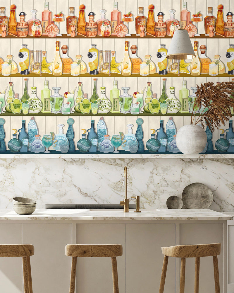 BMPP004/07B Mixology Wallpaper by Brand McKenzie