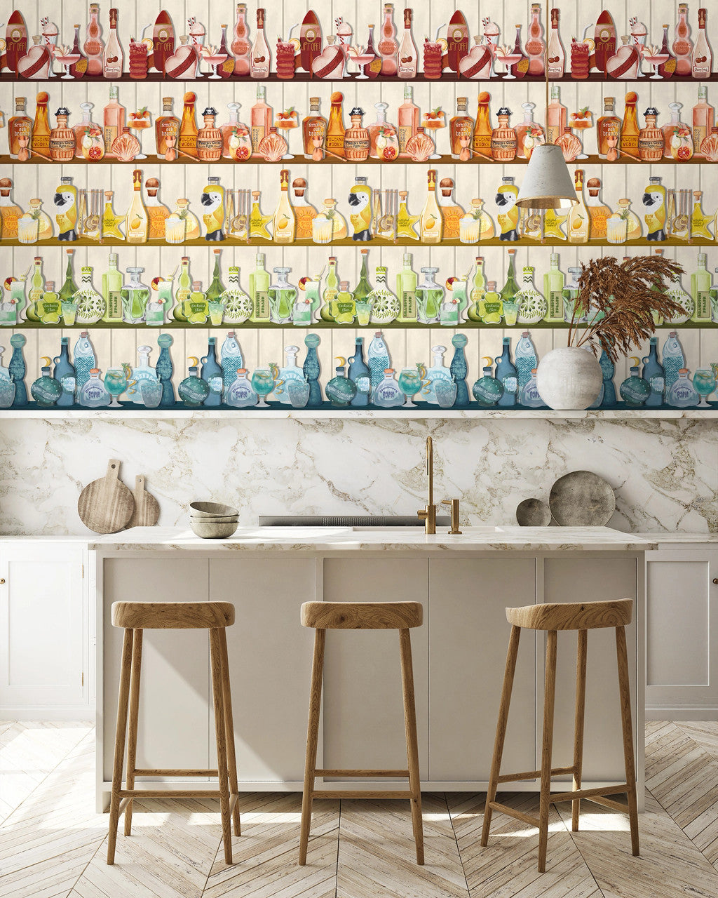 BMPP004/07B Mixology Wallpaper by Brand McKenzie