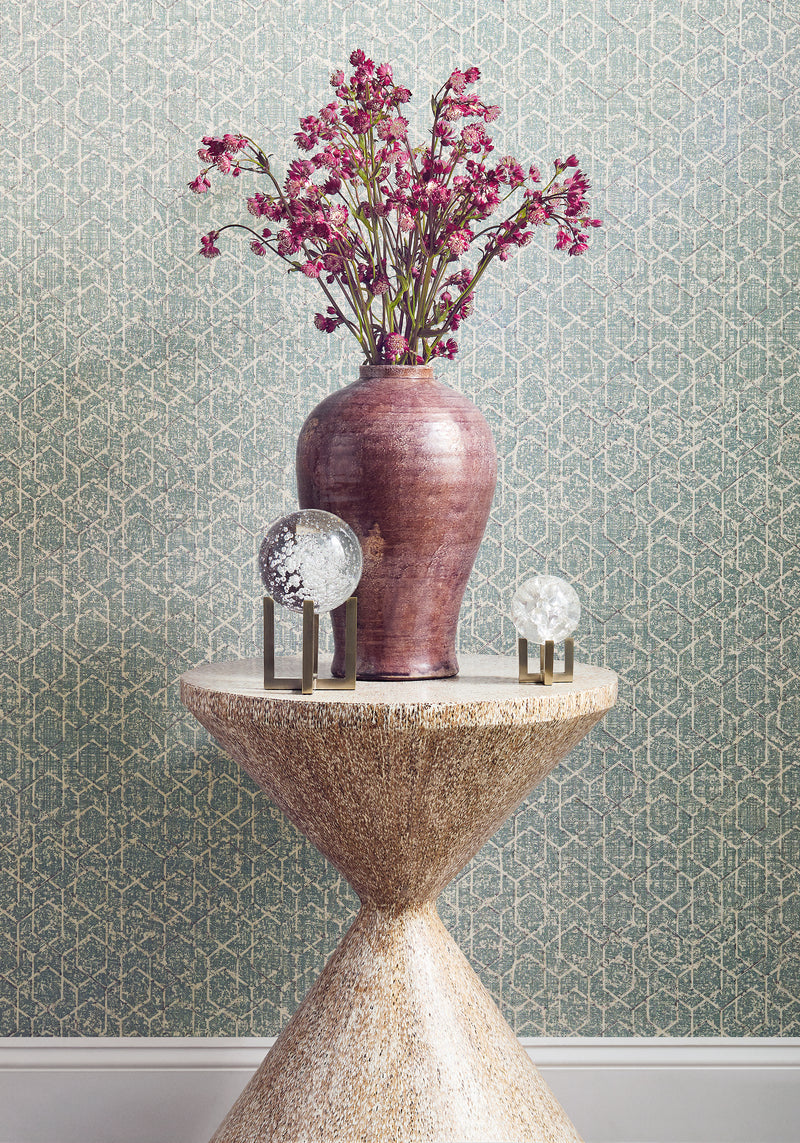 Twilight Mural Modern Resource 4 Multi Wallpaper by Thibaut | TM41056