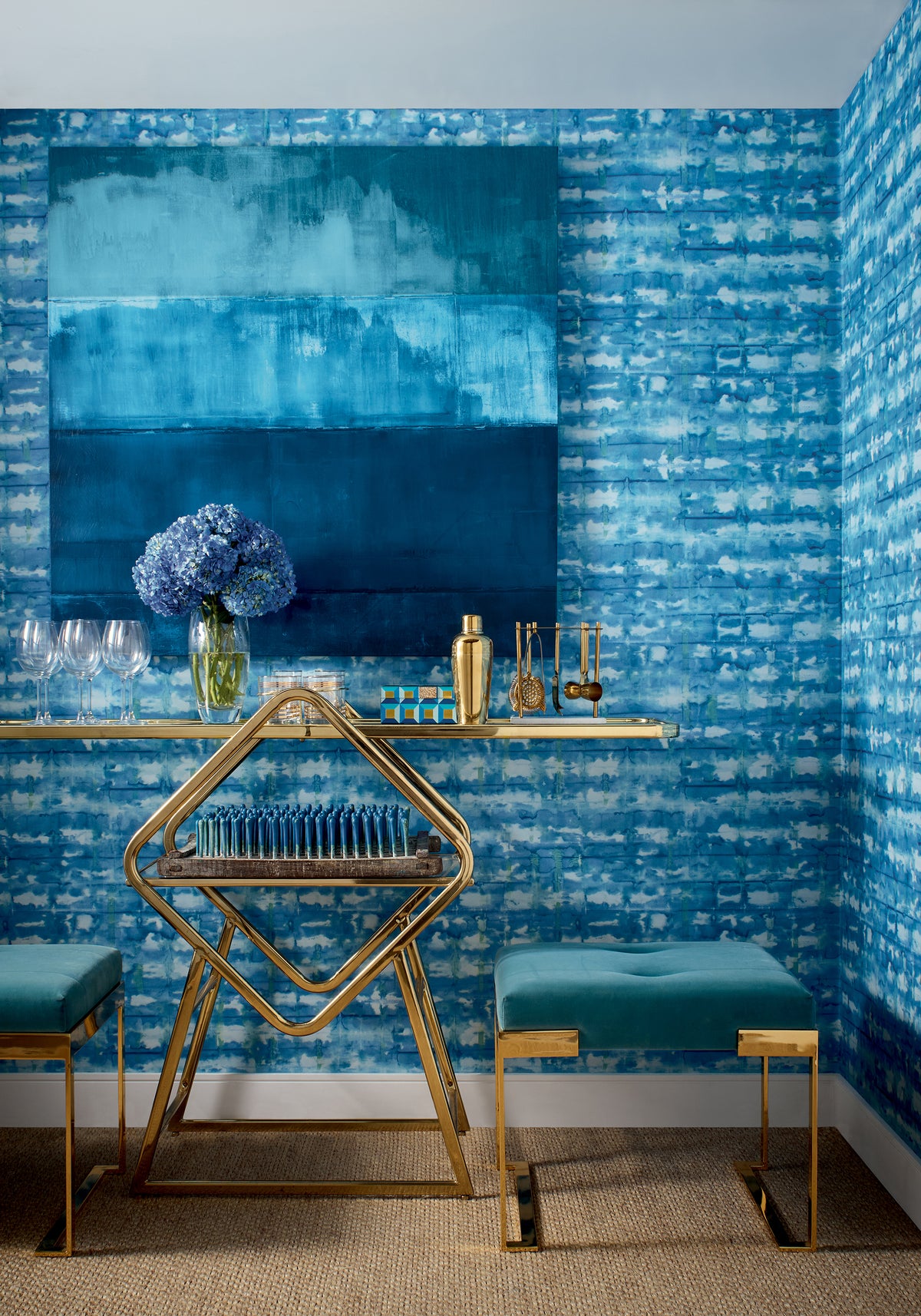 Illusion Modern Resource 4 Sky Wallpaper by Thibaut | T41036