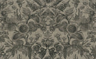 MO5002 Coccinella Bella Jacquard Black and Ivory Wallpaper by Moooi