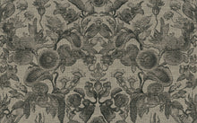 MO5002 Coccinella Bella Jacquard Black and Ivory Wallpaper by Moooi