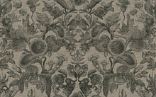 MO5002 Coccinella Bella Jacquard Black and Ivory Wallpaper by Moooi