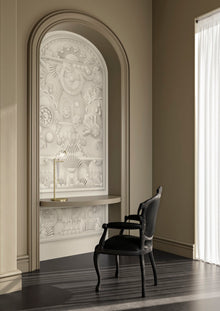 MO5055 Greenhouse Gathering Arch Architectural White Mural Panel by Mo