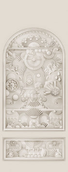 MO5056 Greenhouse Gathering Arch Oyster White Mural Panel by Moooi