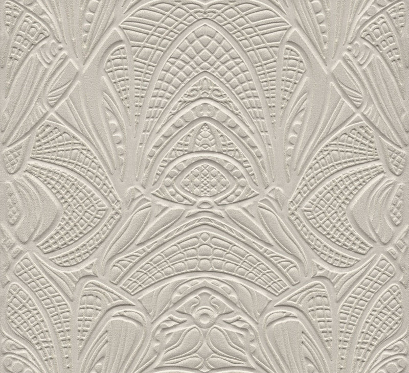 MO5030 Lacy Longlegs Silver Wallpaper by Moooi