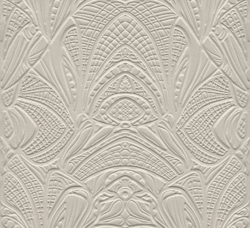 MO5030 Lacy Longlegs Silver Wallpaper by Moooi