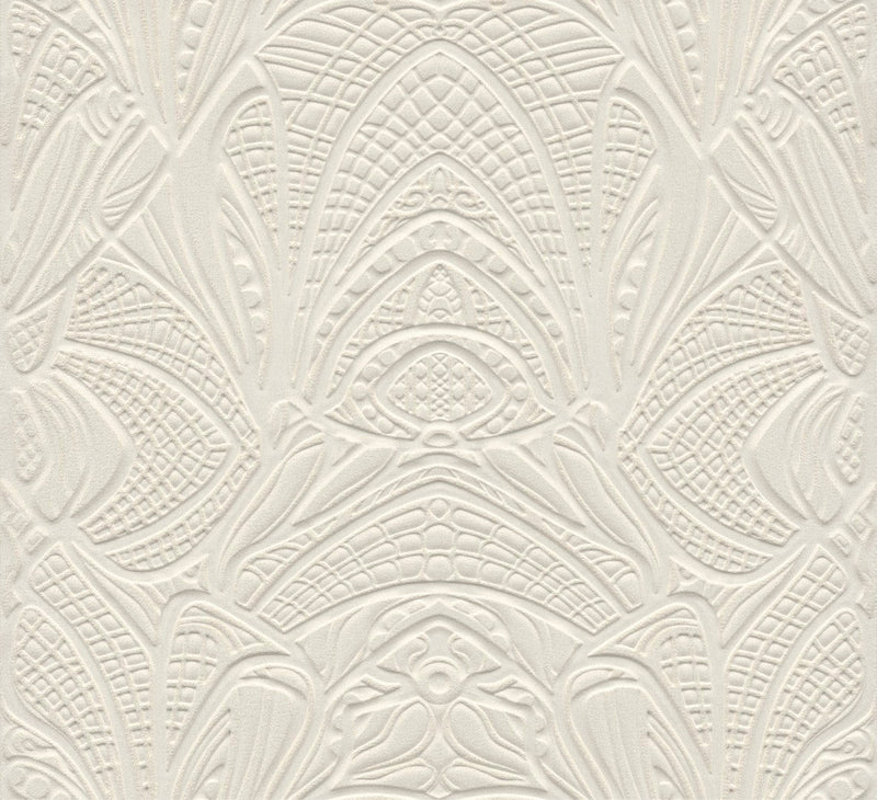 MO5031 Lacy Longlegs Ivory Wallpaper by Moooi