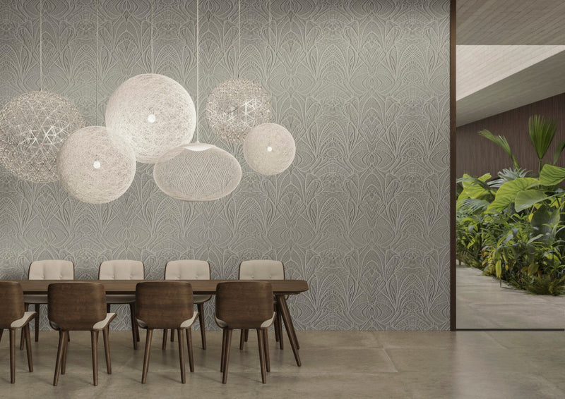 MO5032 Lacy Longlegs Stone Wallpaper by Moooi