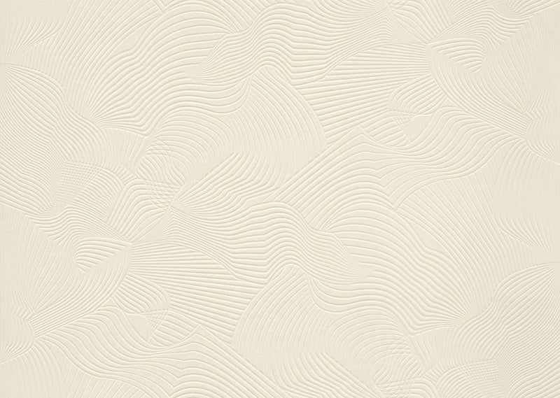 MO5041 Techno Bee Oyster White Wallpaper by Moooi
