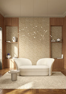 MO5020 Woodblock Beetle Fern Birch Wallpaper by Moooi
