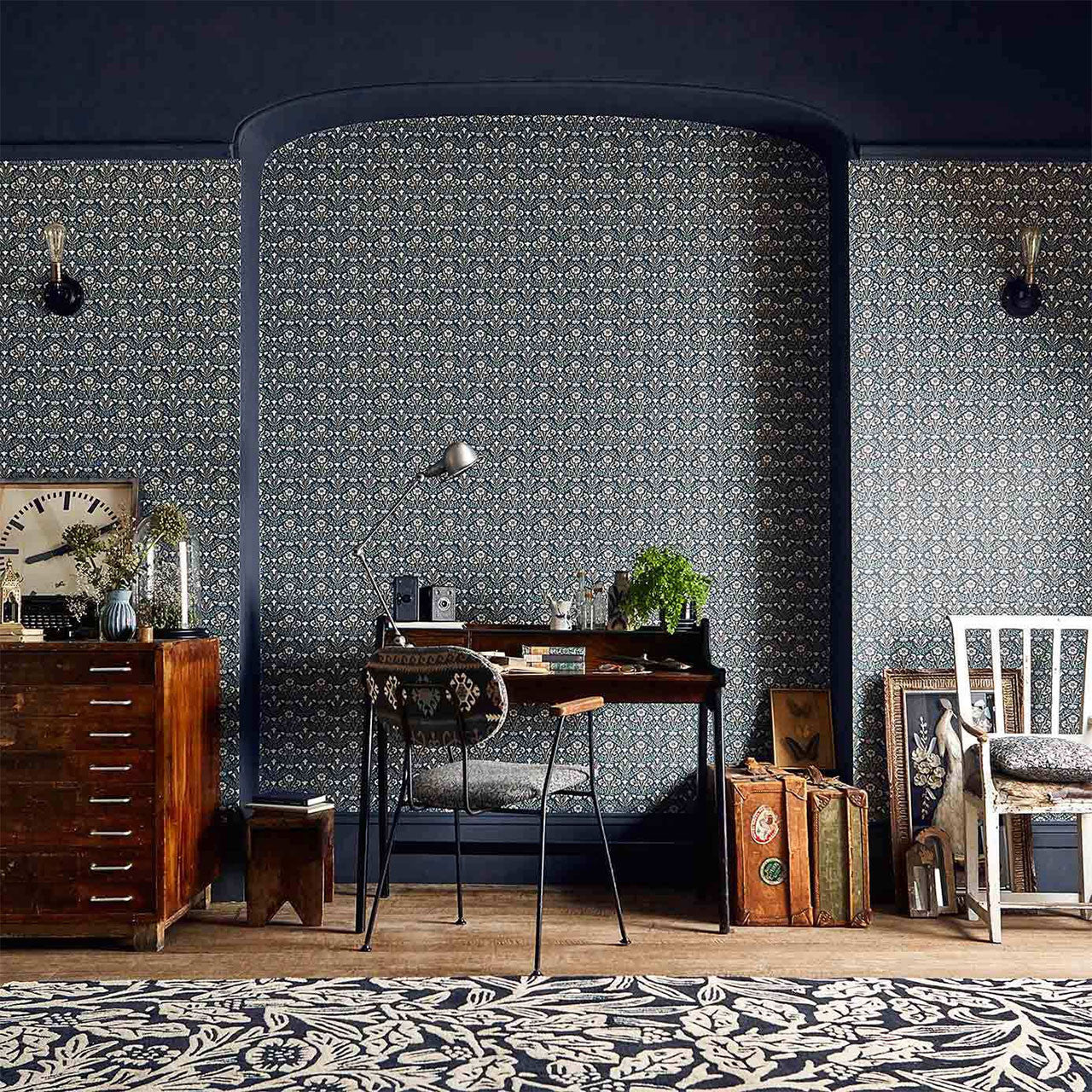 Morris Bellflowers Archive IV - The Collector Wallpapers By Morris & Co