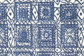 Mosaic Cobalt Wallpaper by Christopher Farr Cloth