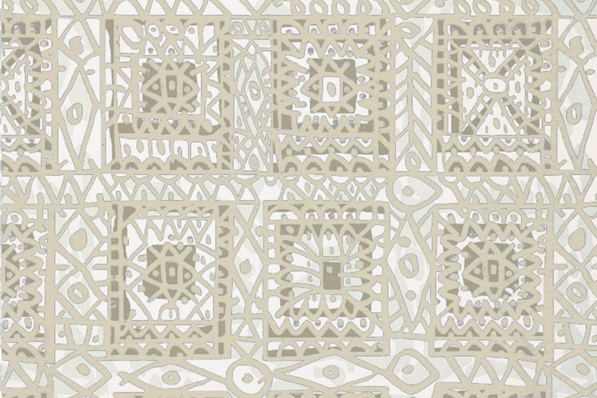 Mosaic Slate Wallpaper by Christopher Farr Cloth
