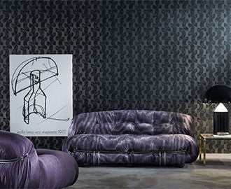 ZW102/03 Mr C Glamorama Wallpaper by Zinc Textile