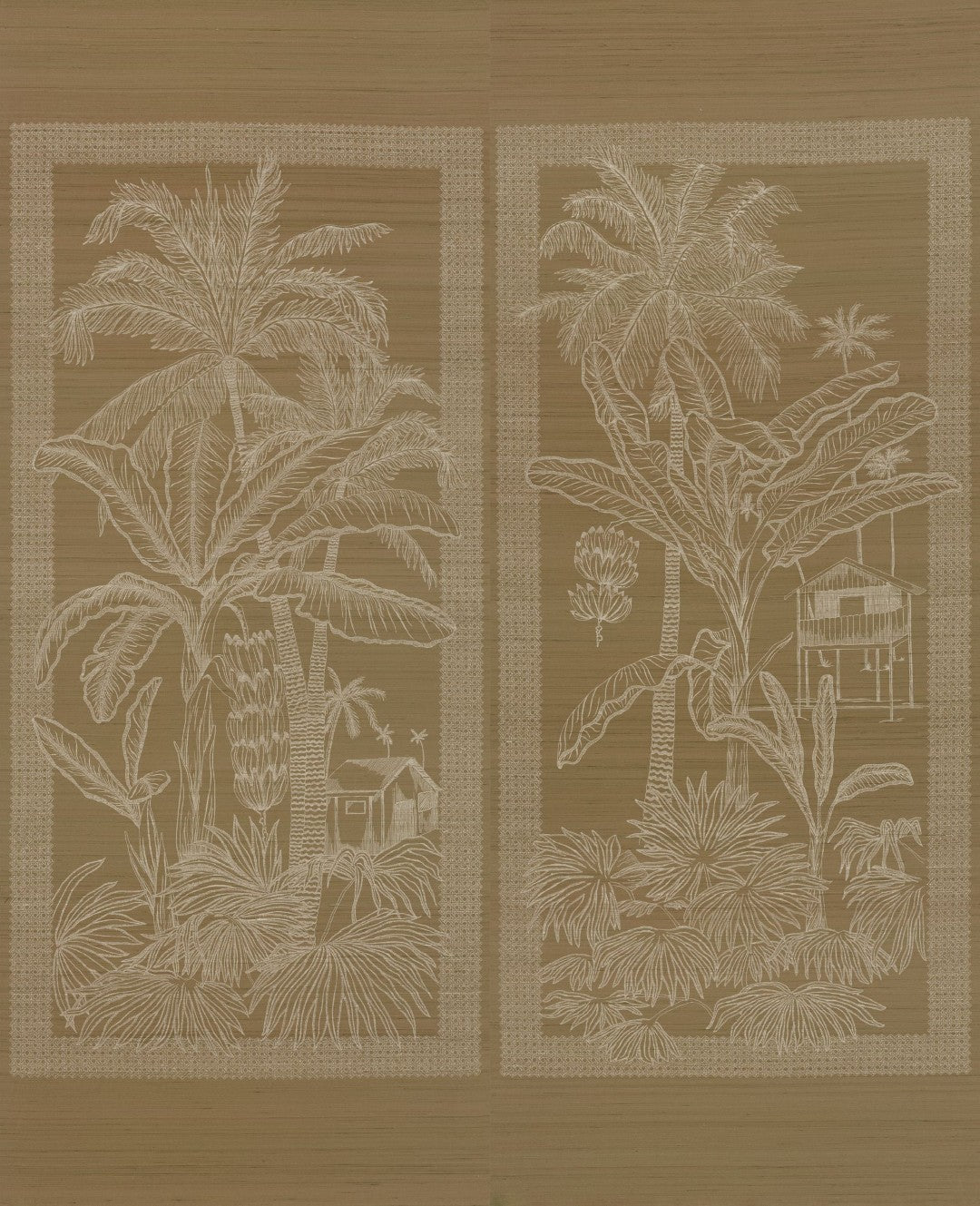 Nilaya Basket Weave Mysuru Mural by Arte