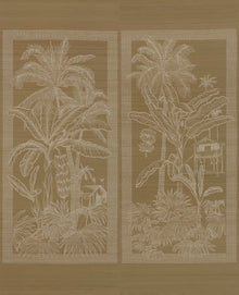 Nilaya Basket Weave Mysuru Mural by Arte