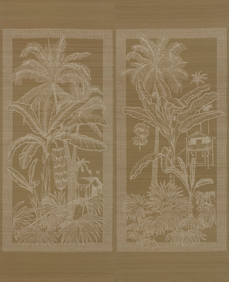 Nilaya Basket Weave Mysuru Mural by Arte