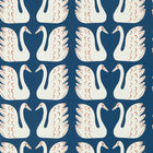 NART112797 Swim Swam Swan Garden of Eden Wallpaper by Scion