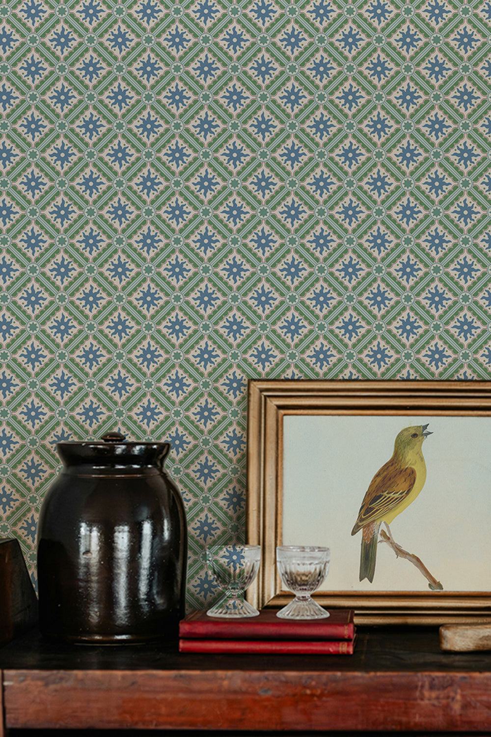 NAS-058-068-049 Nova and Sol Roll II Wallpaper by Josephine Munsey