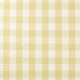 Central Check Buttercup Central Checks & Stripes Fabric by Scion