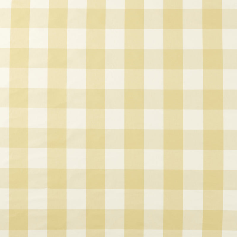 NCEN134795 Central Check Buttercup Central Checks & Stripes Fabric by Scion