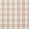 Central Check Blush Central Checks & Stripes Fabric by Scion