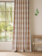 NCEN134797 Central Check Blush Central Checks & Stripes Fabric by Scion