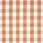 NCEN134801 Central Check Tangerine Central Checks & Stripes Fabric by Scion