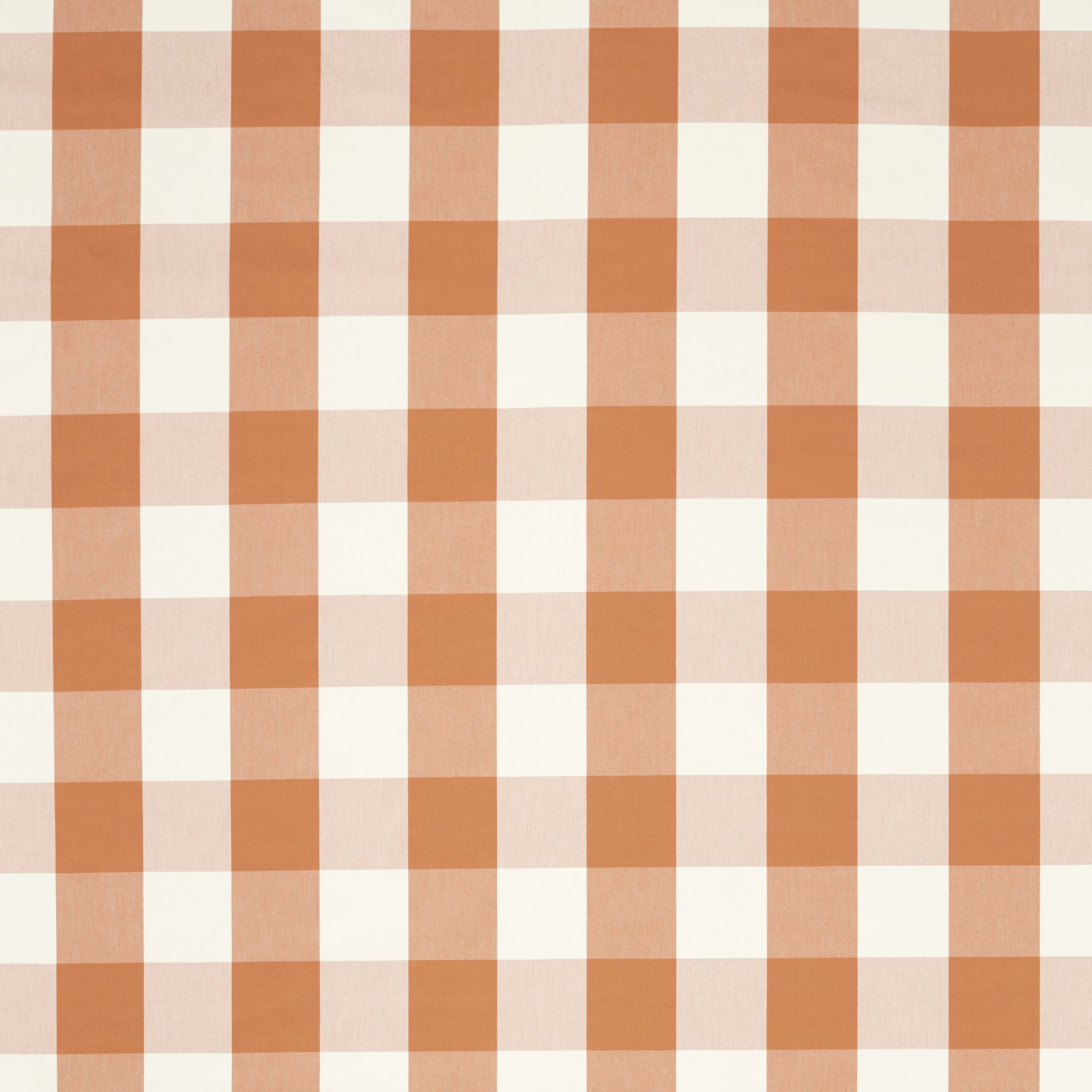 NCEN134801 Central Check Tangerine Central Checks & Stripes Fabric by Scion