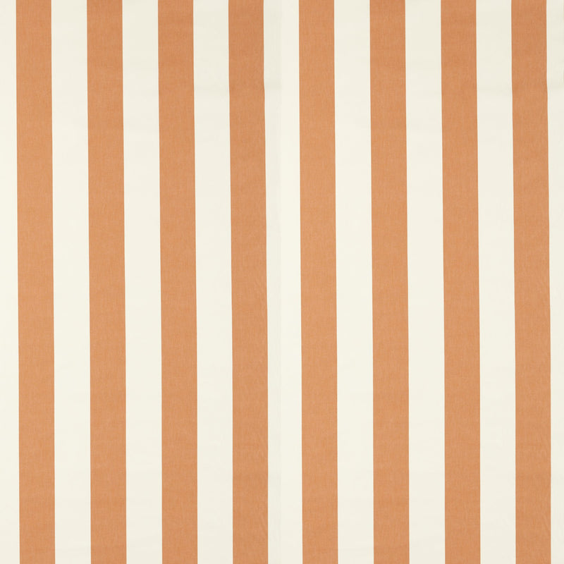 NCEN134802 Central Stripe Tangerine Central Checks & Stripes Fabric by Scion