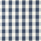 NCEN134803 Central Check Indigo Central Checks & Stripes Fabric by Scion