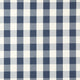Central Check Indigo Central Checks & Stripes Fabric by Scion