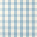 Central Check Cornflower Central Checks & Stripes Fabric by Scion