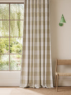 NCEN134811 Central Check Pebble Central Checks & Stripes Fabric by Scion