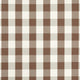 Central Check Chocolate Central Checks & Stripes Fabric by Scion